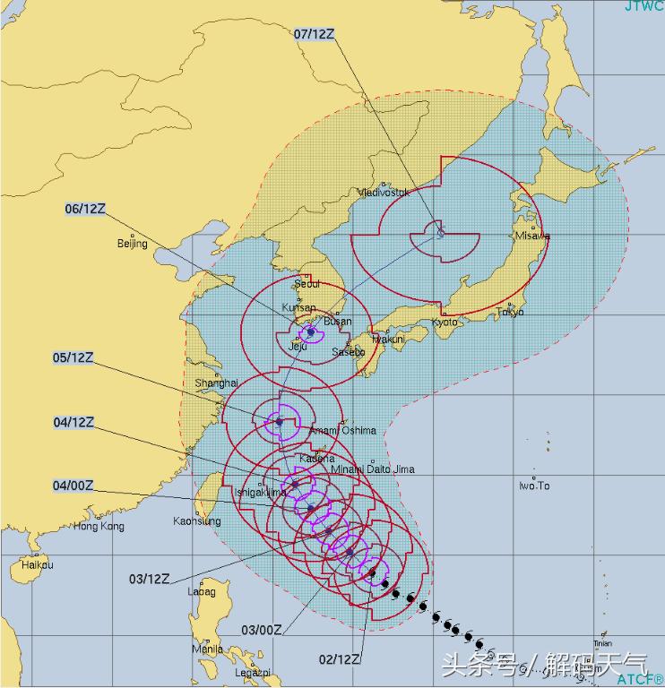 台风实时动态速报